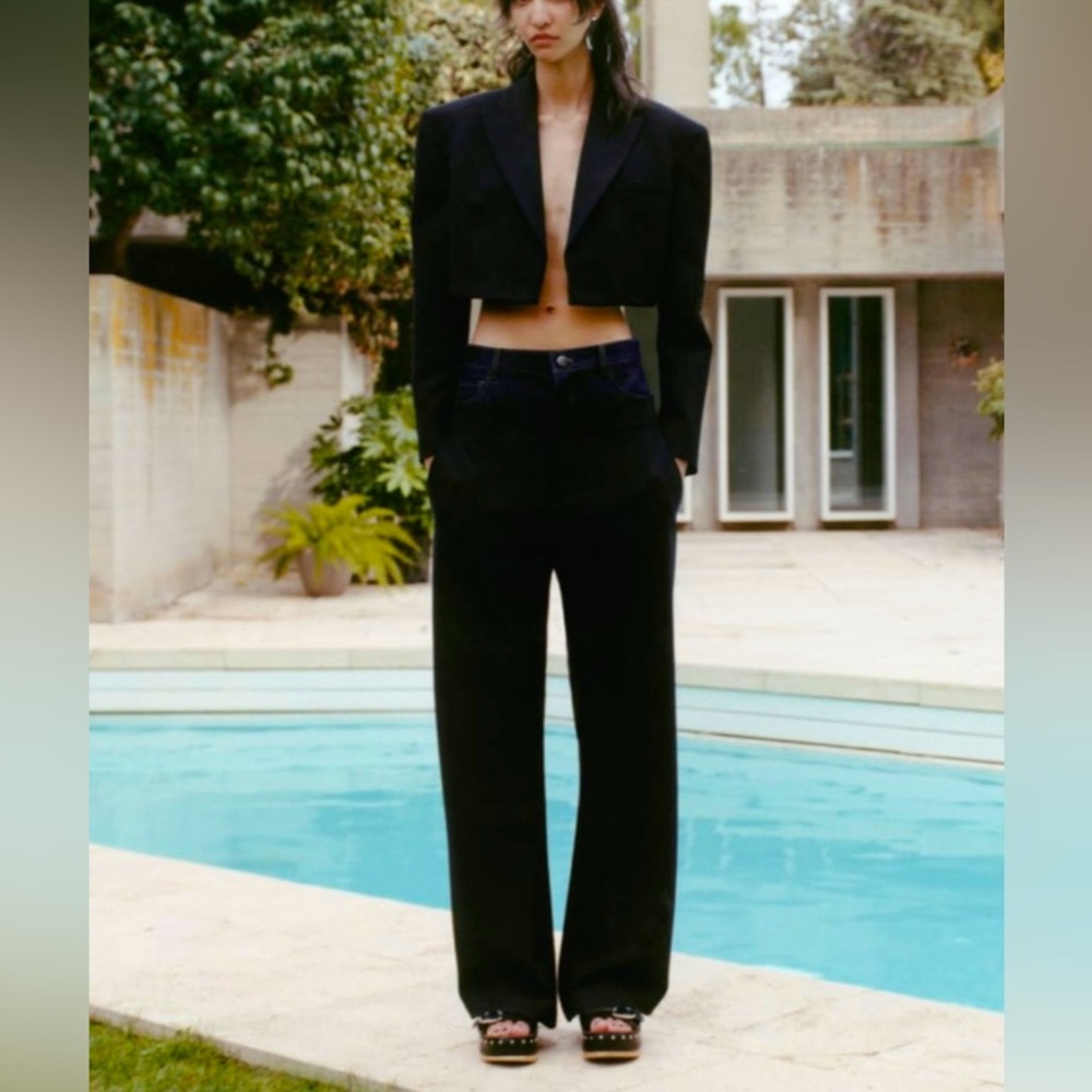 ZARA LIMITED EDITION CONTRASTING PANTS